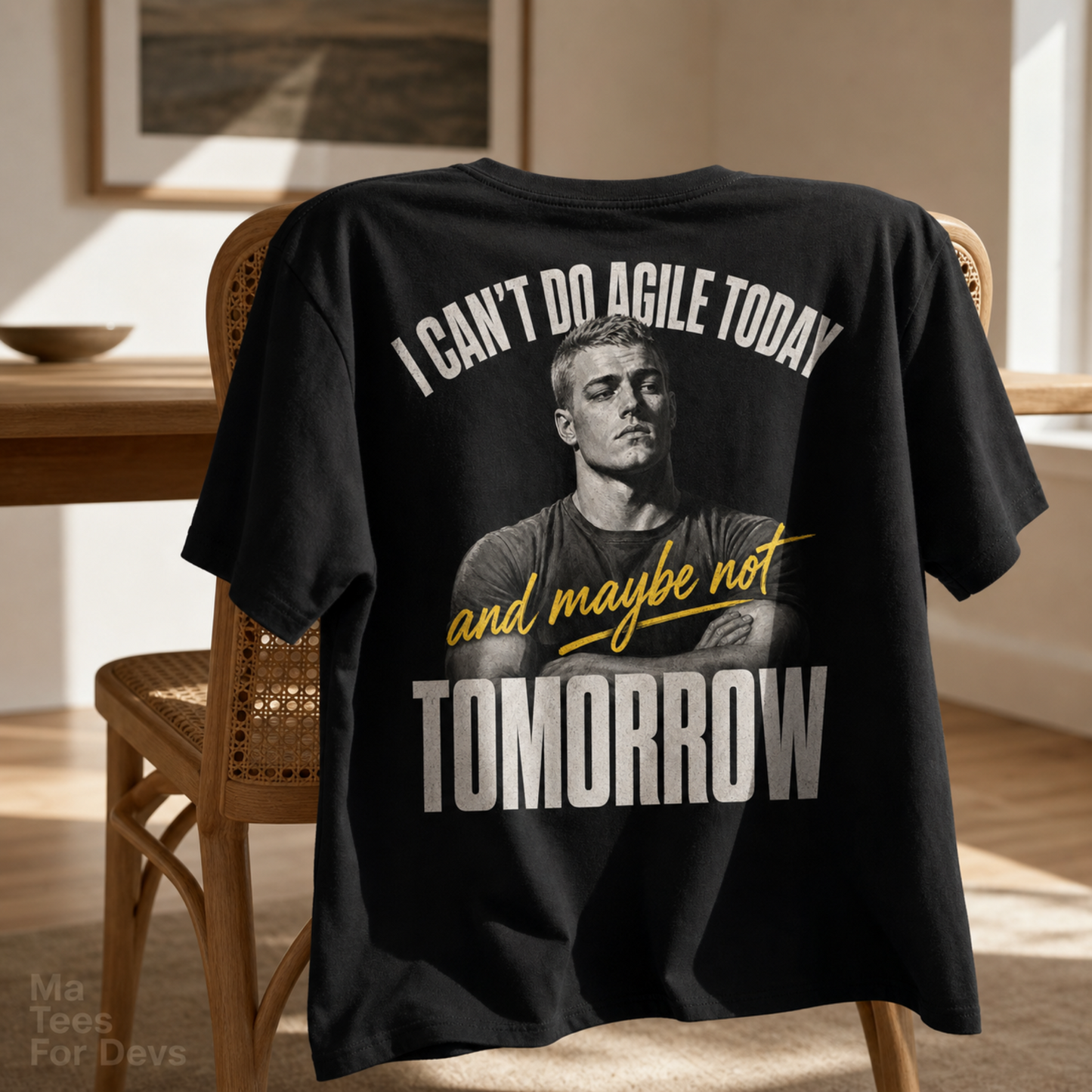 I Can't Do Agile Today (Maybe Not Tomorrow) | Funny Agile Developer Tee